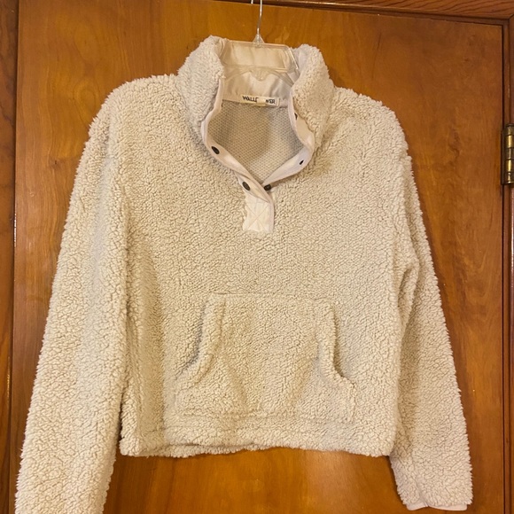 Wallflower Faux Sherpa Pullover Jacket - Picture 3 of 4